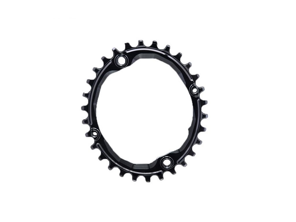 absoluteBLACK Oval klinge - SRAM - Singlespeed - ø104 mm - 34T - Sort
