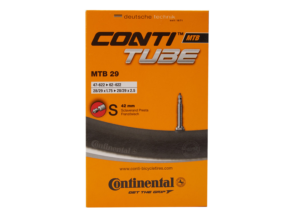 Continental MTB 29 - Cykelslange - Str. 29"x1.75-2.50" (47-62x622) - 40-60 mm racerventil