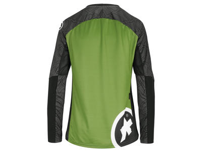 Assos Trail Womens Jersey - Dame MTB cykeltrøje med lange ærmer - Grøn - Str. XL
