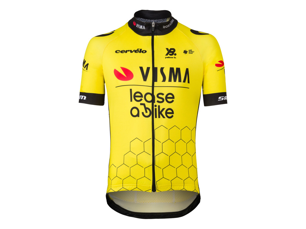 Team Visma | Lease a Bike - Cykeltrøje - Korte ærmer - Barn