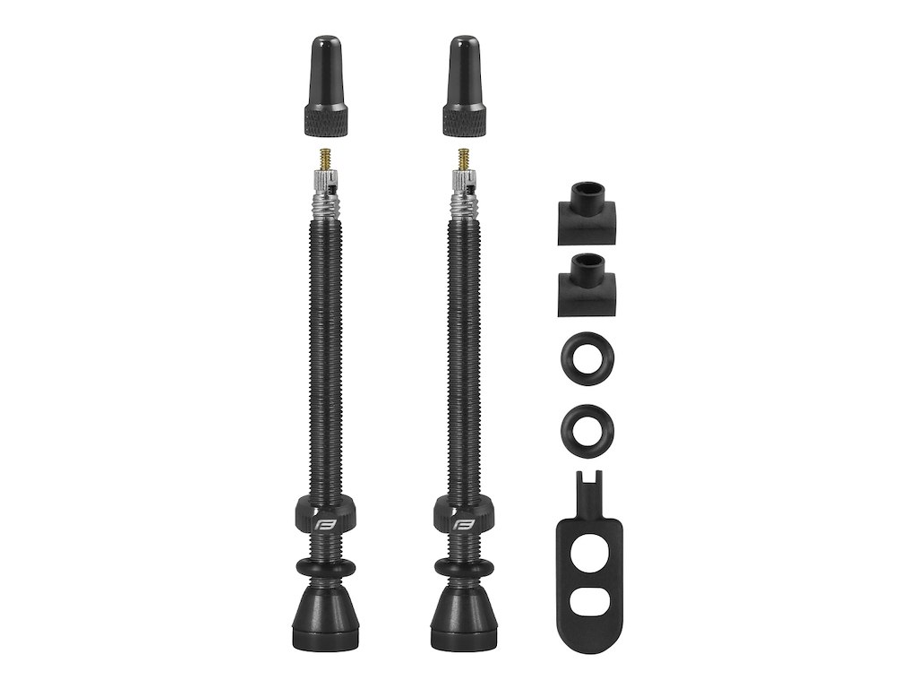 FORCE Ventilsæt 80 mm Sort