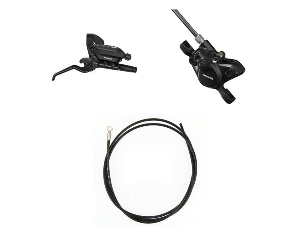 Shimano MT200 - Hydraulisk bremsesæt og mekanisk gearskifter 8 gear - Bag/Højre
