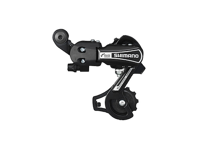 Shimano Tourney - Bagskifter RD-TY21-B-SS - 1/2 klinger og 6 gears kassette