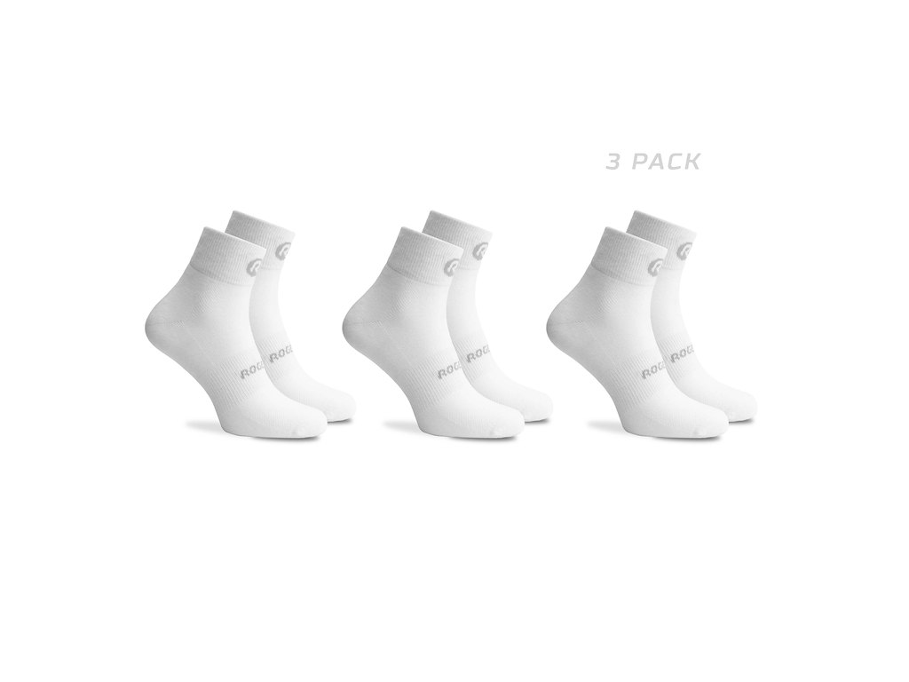 Rogelli Core Strømper 3 pak - Kids - Hvid - Str. 27-30 Rogelli Core Strømper 3 pak - Kids - Hvid - Str. 27-30