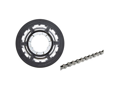 Shimano Alfine gearhjul 18 tands og rustbeskyttet Nexus kæde NX10