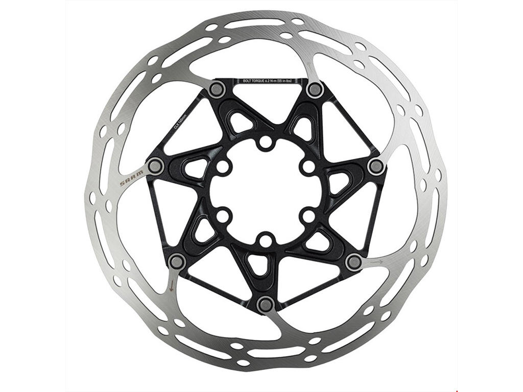 Sram Centerline X - Rotor 180mm Rounded - 6 bolte i stål
