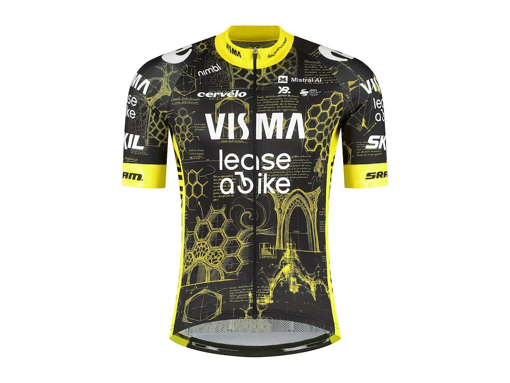 Team Visma Lease a Bike TDF 2026 - Replica - Cykeltrøje - Korte ærmer - Herre 