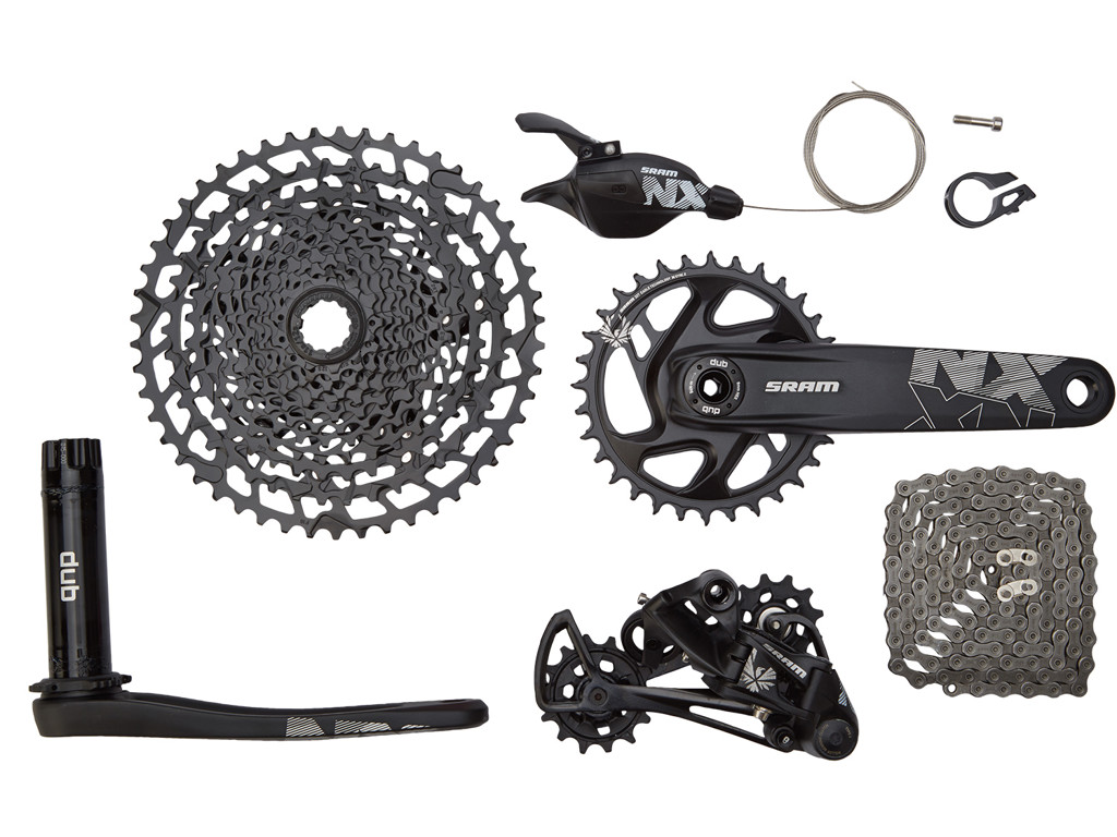 Sram NX Eagle Geargruppe - DUB - Boost - 1 x 12 gear - 175mm arme Sram NX Eagle Geargruppe - DUB - Boost - 1 x 12 gear - 175mm arme