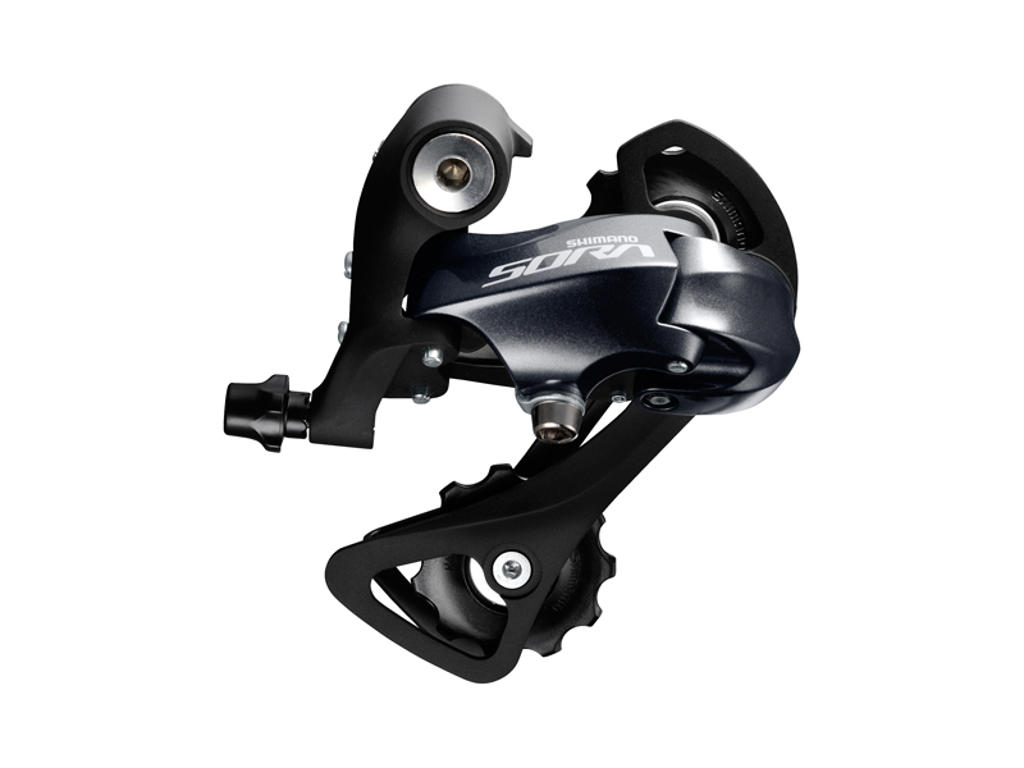 Shimano Sora RD-R3000-SS - Bagskifter - 2 x 8/9 gear med kort laske Sort