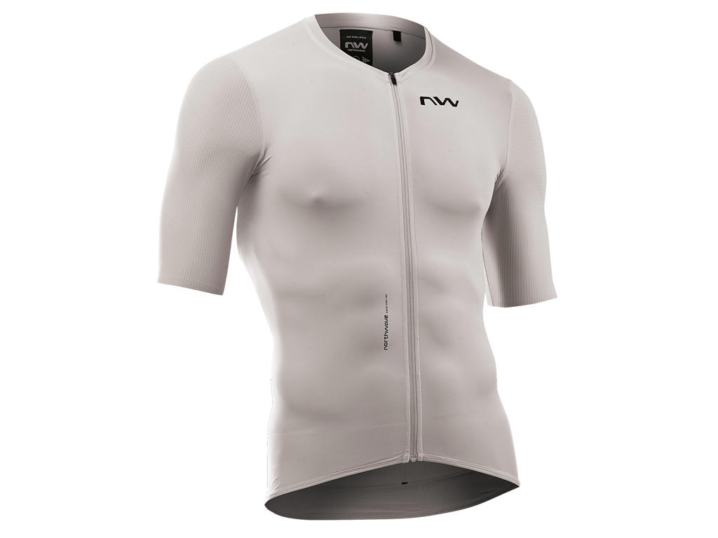 Northwave - Essence - Cykeltrøje - Korte Ærmer  - Lys Grå - XL