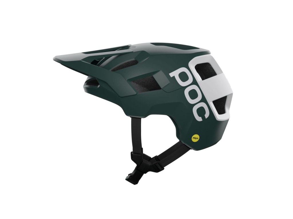 POC Kortal Race MIPS - Cykelhjelm - Pargasite Green Matt/Hydrogen White Matt - Str. M-L/55-58 cm