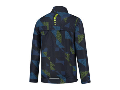 Rogelli Electro - Sports jakke - Airbloc - Blå sort flour