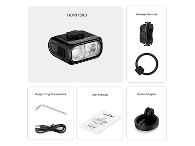 Magicshine Hori 1300 - Cykellygte - 1300 Lumen