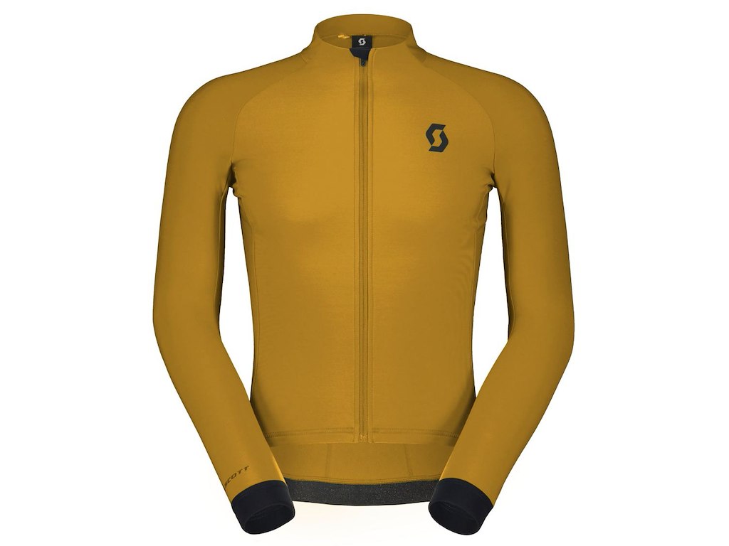SCOTT RC Pro Warm LS Jersey - Cykeltrøje - Herre - Bread Brown - L