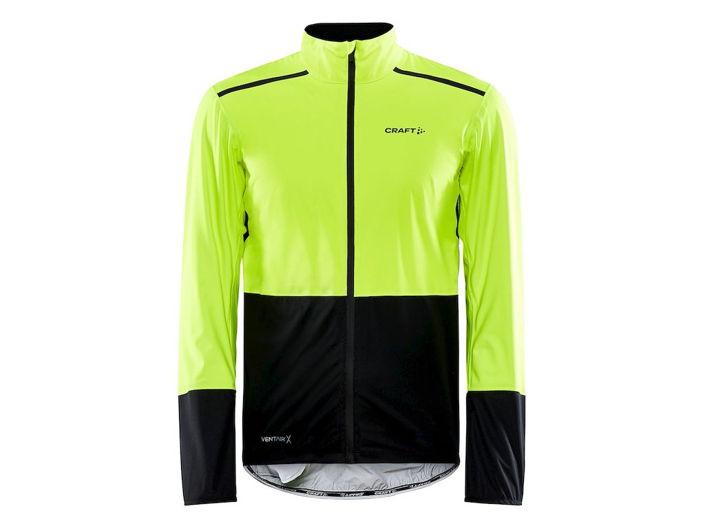 Craft ADV Endur Hydro - Cykeljakke - Herre - Neon gul/Sort - Str. 2XL Craft ADV Endur Hydro - Cykeljakke - Herre - Neon gul/Sort - Str. 2XL