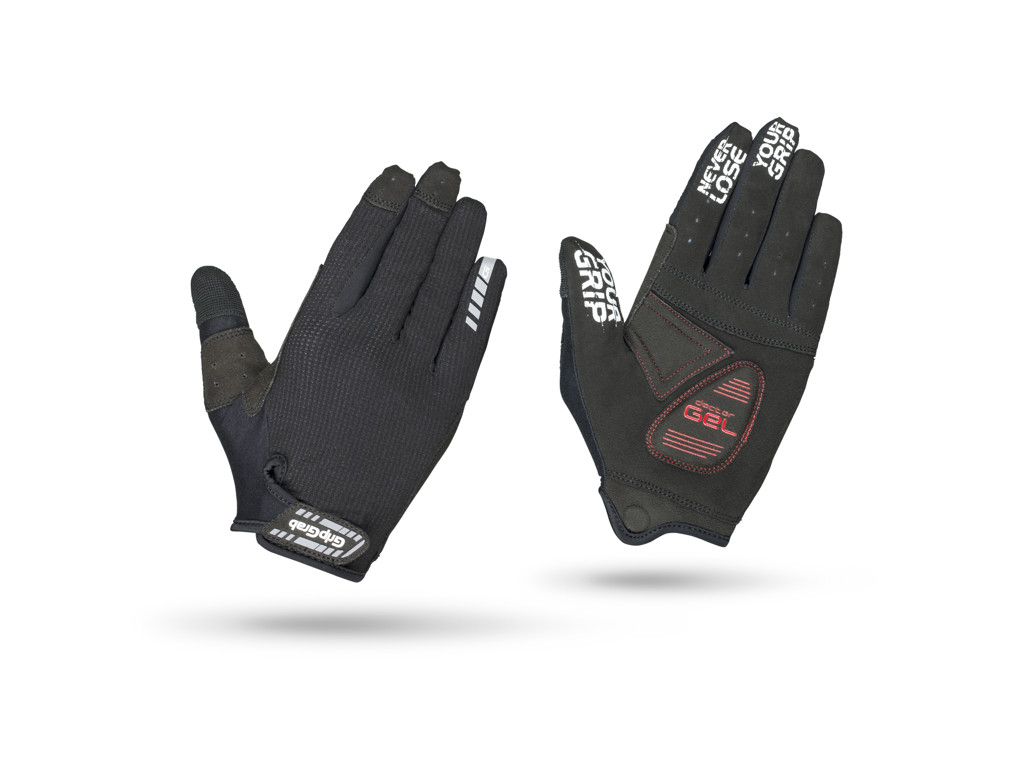 GripGrab SuperGel XC 1070 - Cykelhandske lang - Sort