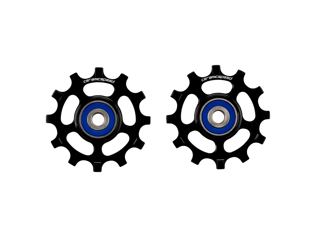 CeramicSpeed Pulleyhjul Shimano 11s 12 Tænder NW - Coated - Sort