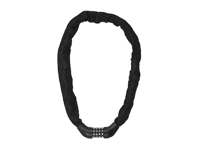 Kædelås 6 x 900 mm. Med Kode Sort