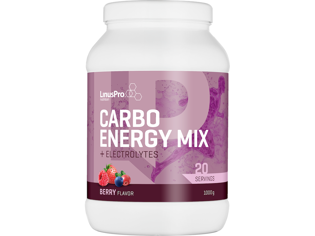 LinusPro Carbo Energi Mix - Bær - 1000g