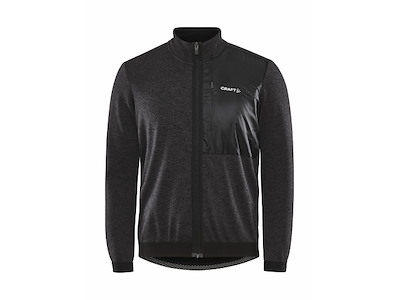 Craft Adv Gravel Subz Knit Cykeljakke Sort Herre