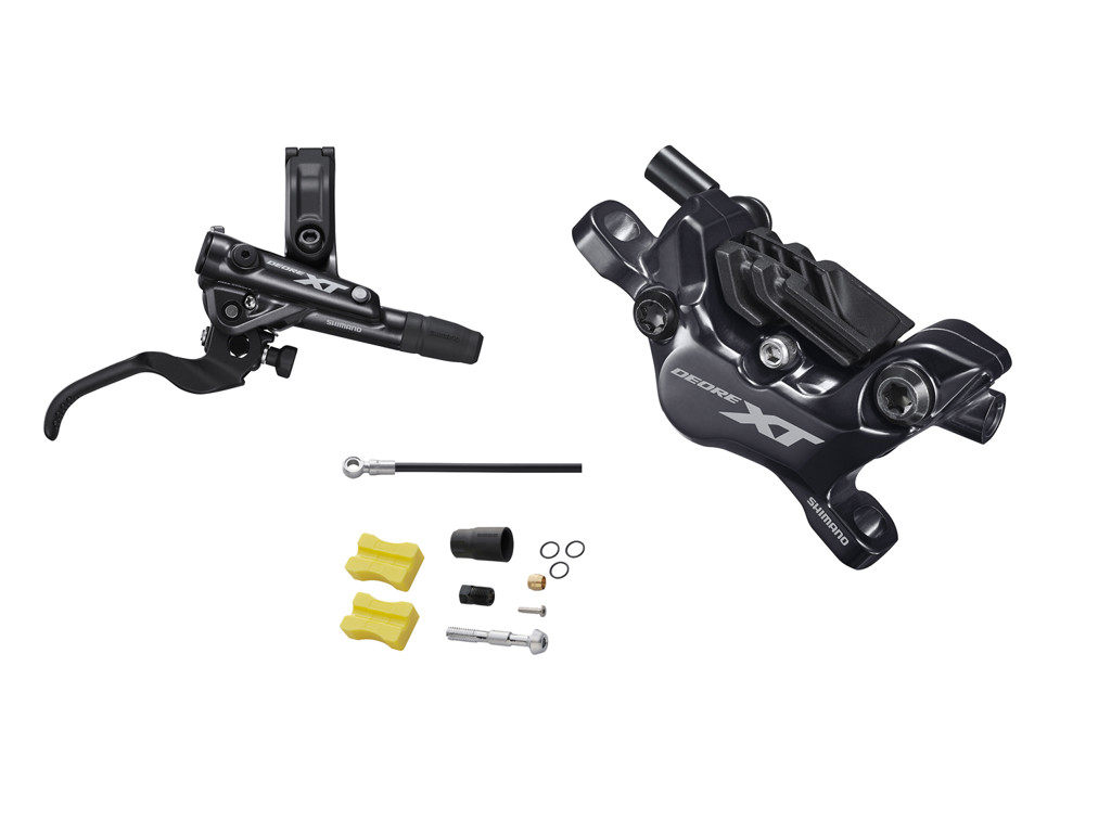 Shimano XT M8120 - Hydraulisk bremsesæt - Bag/Højre - 4 piston