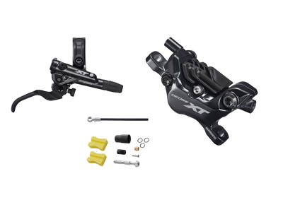 Shimano XT M8120 - Hydraulisk bremsesæt - Bag/Højre - 4 piston