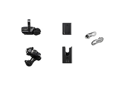 Shimano XT M8250 - Opgraderingskit - Di2 - Elektronisk trådløs - GS og trigger med klampe