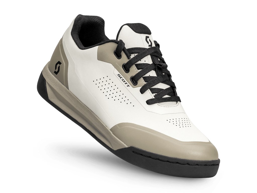 SCOTT Volt Evo Flat cykelsko beige/sort dame