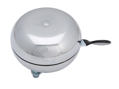 Ringeklokke Ding Dong Stål Chrom - 60-80mm