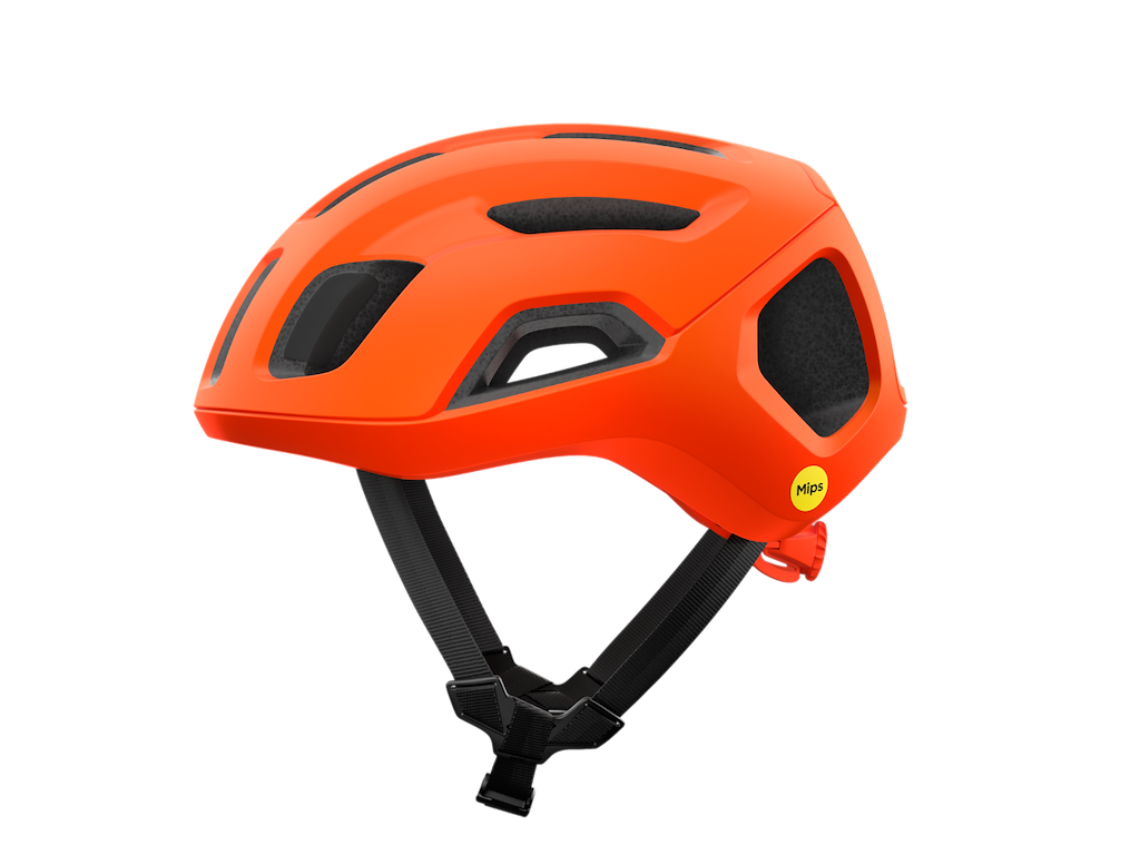 POC Ventral Air Mips cykelhjelm Fluorescent Orange Matt (Hjelmstørrelse: 54-59 cm)