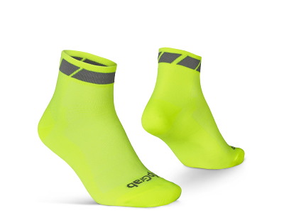 GripGrab Classic Low Cut Sommerstrømper Gul Str. XS