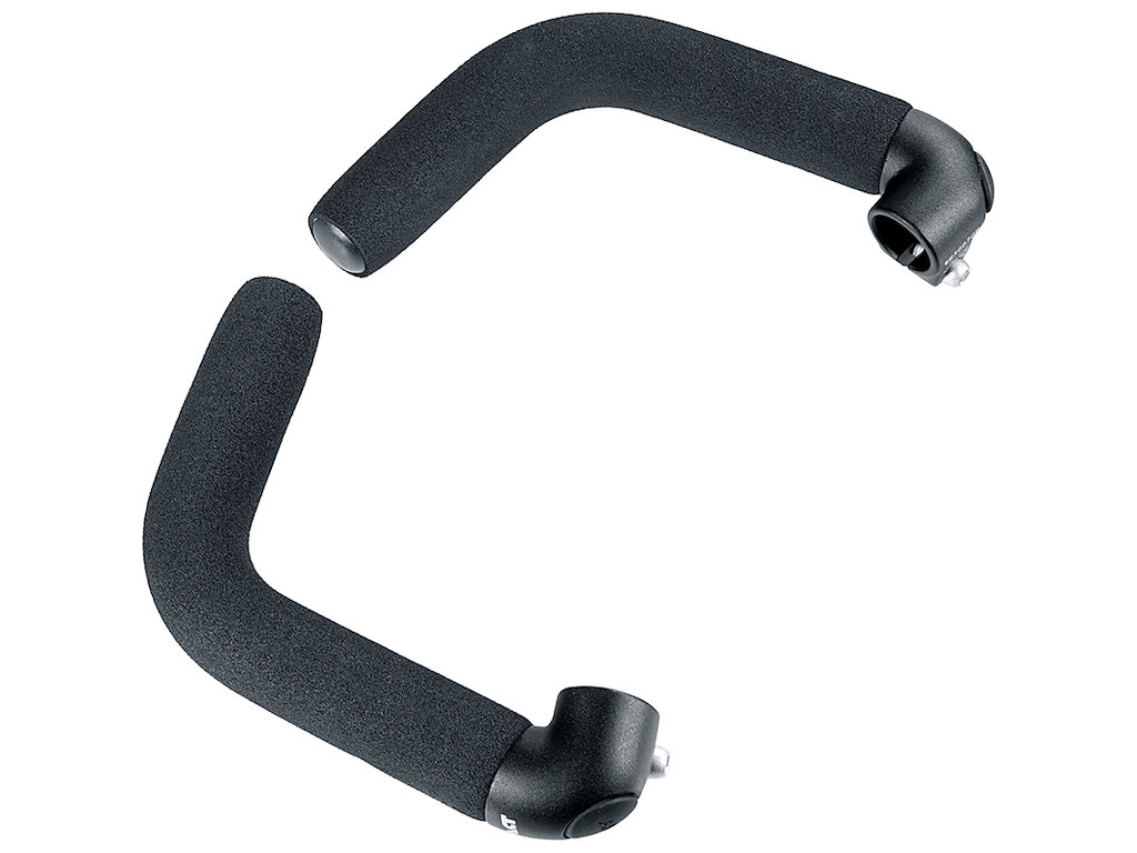 Ergotec Touring Bar End AL 6061 T6 - Sort