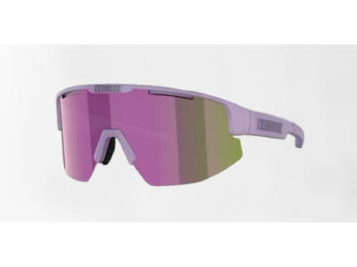 Bliz Matrix Medium (33) - Cykelbriller - Brown Mirror Purple Lens - Mat Lilla