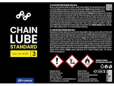 FORCE kædeolie på spray 400 ml