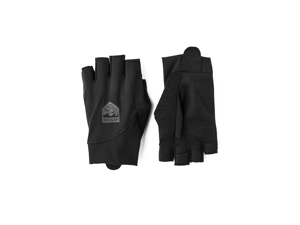 Hestra Apex Short - Cykelhandsker - Korte fingre - Sort - Str. 10/XL