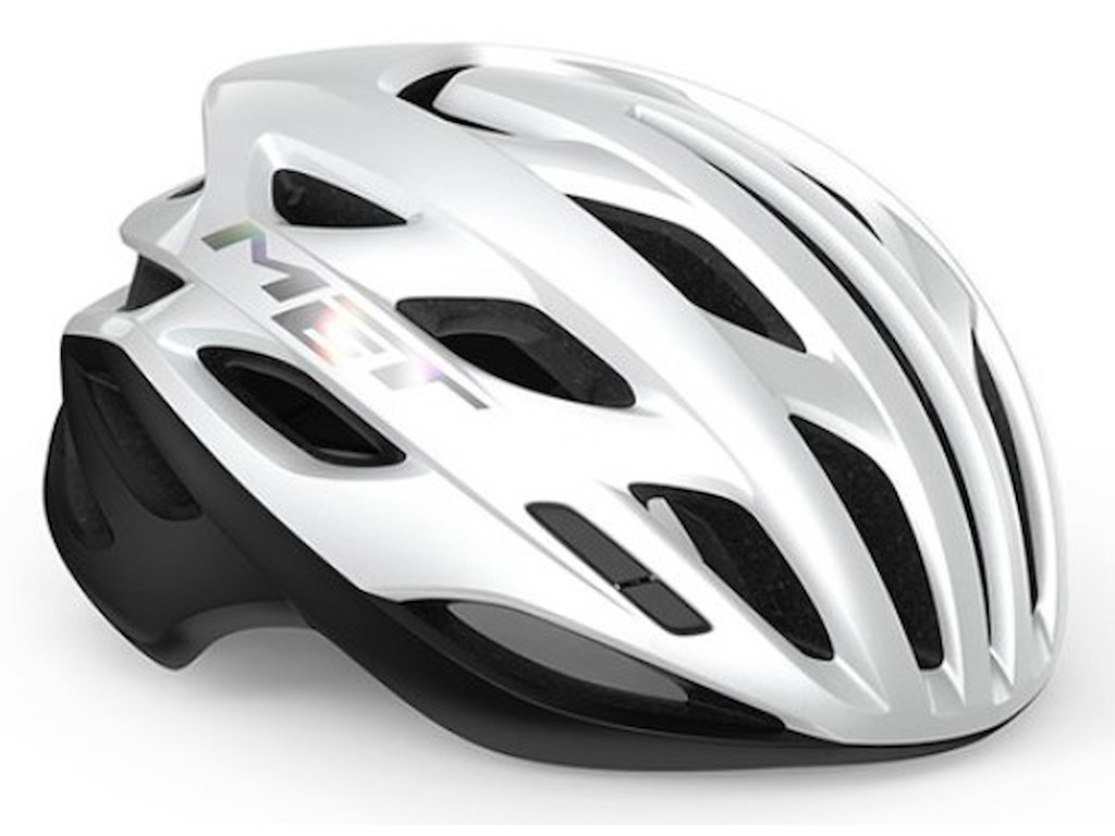 Met Estro MIPS Cykelhjelm - Hvid/Holografisk (Hjelmstørrelse: 52-56 cm) Met Estro MIPS Cykelhjelm - Hvid/Holografisk (Hjelmstørrelse: 52-56 cm)