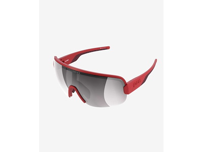 POC Aim Cykelbriller - Prismane Red/Clarity Road/Silver Mirror