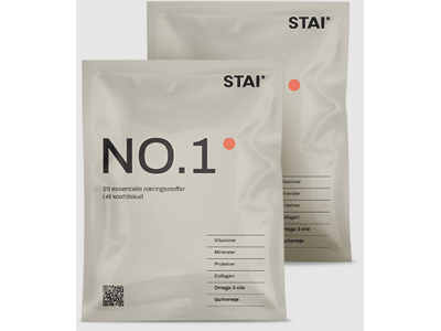 STAI - NO.1 m/ sød smag - Kosttilskud -  30 x 15 g
