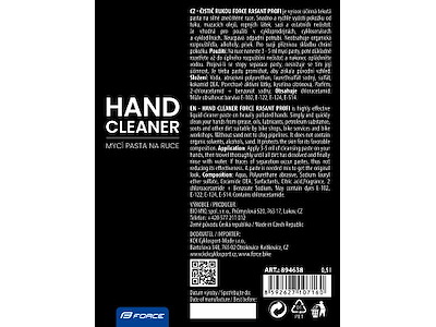 FORCE hånd rens paste 0,5 liter