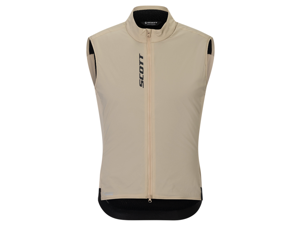 SCOTT Pro Warm Alpha - Cykelvest - Herre - Portobello Beige - Str. 2XL SCOTT Pro Warm Alpha - Cykelvest - Herre - Portobello Beige - Str. 2XL