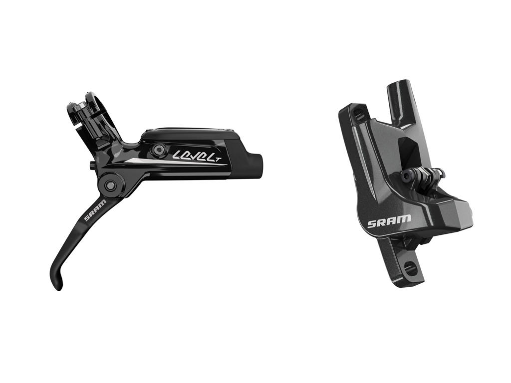 Sram Level T - Bremsesæt front - Bremsegreb, kaliber og olieslange - Sort