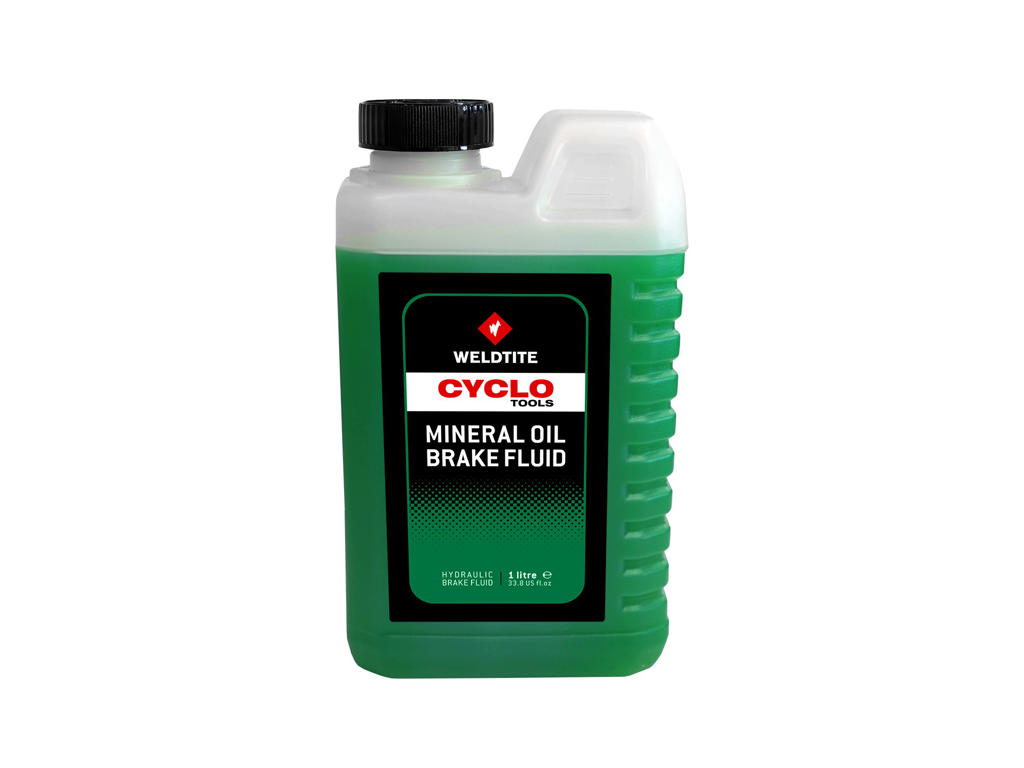 Weldtite - Mineralsk bremsevæske til skivebremse - 1 liter
