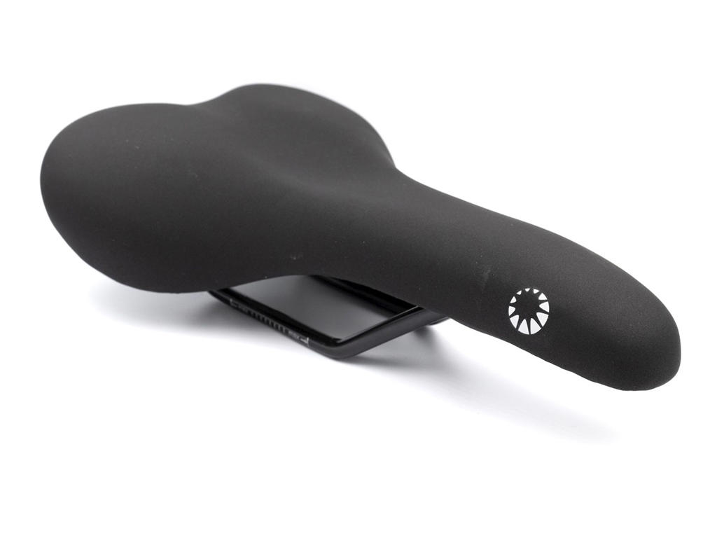 Bike Attitude Cykelsadel - Sport / Trekking - Herre Gel - Sort