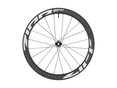 ZIPP 404 S 700c forhjul - 12x100mm E-Thru - Disc centerlock - Hvide decals