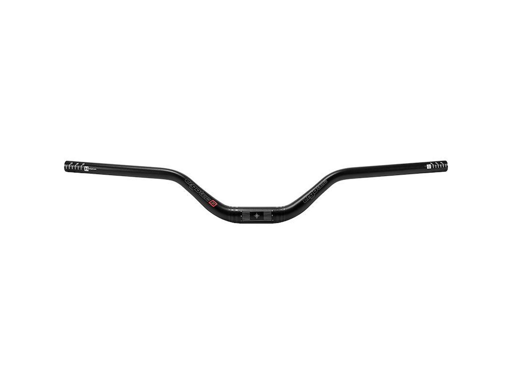 Ergotec MTB Styr Styr med ekstra højt rise 70 mm / 780 mm / 35.0  mm