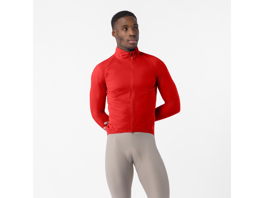 Castelli Transition Air Jacket - Cykeljakke - Herre - Rich Red - Str. 2XL