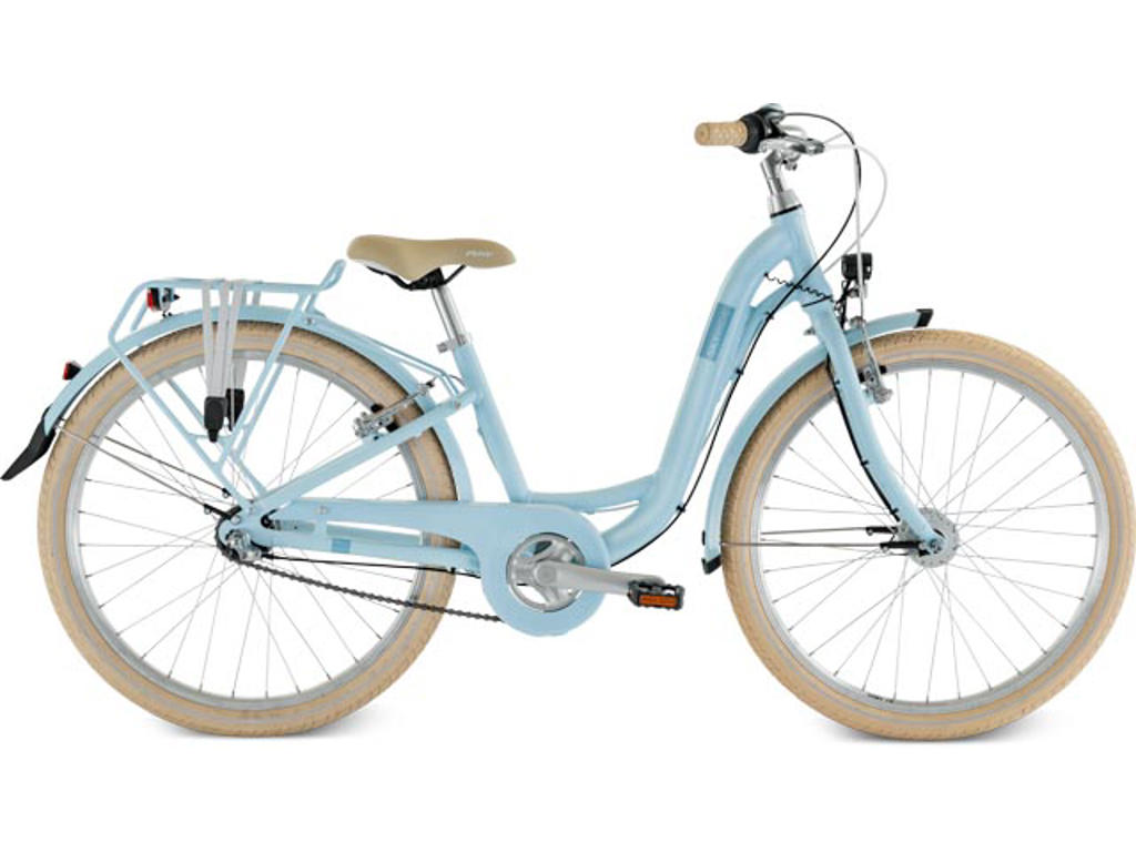 Puky - Skyride 24-3 - Børnecykel fra 8 år - Retro blå