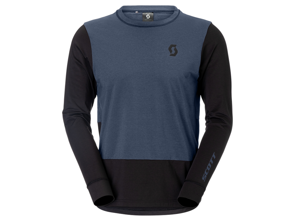 SCOTT Vertic Pro Mid LS Tee - Lange ærmer - Herre