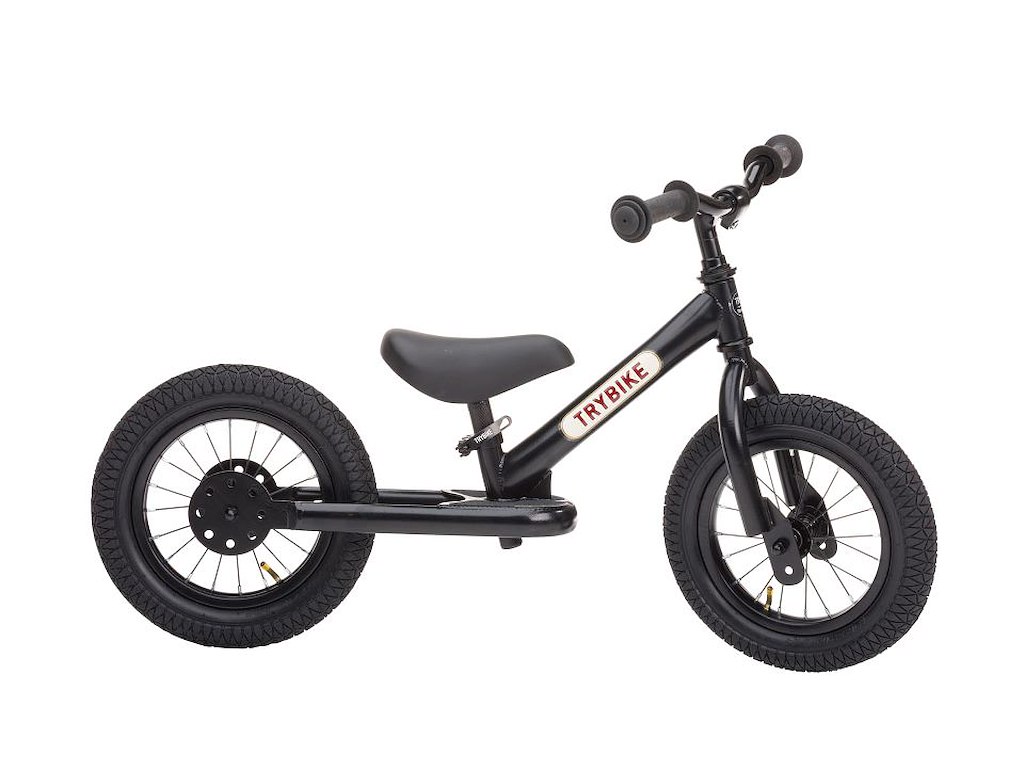Trybike Balance / Løbecykel 2 Hjul Sort Trybike Balance / Løbecykel 2 Hjul Sort