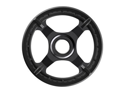 Shimano Steps - 38 tands klinge 9/10 eller 11 gear - Sort - CR-ET600 - Uden kædebeskytter